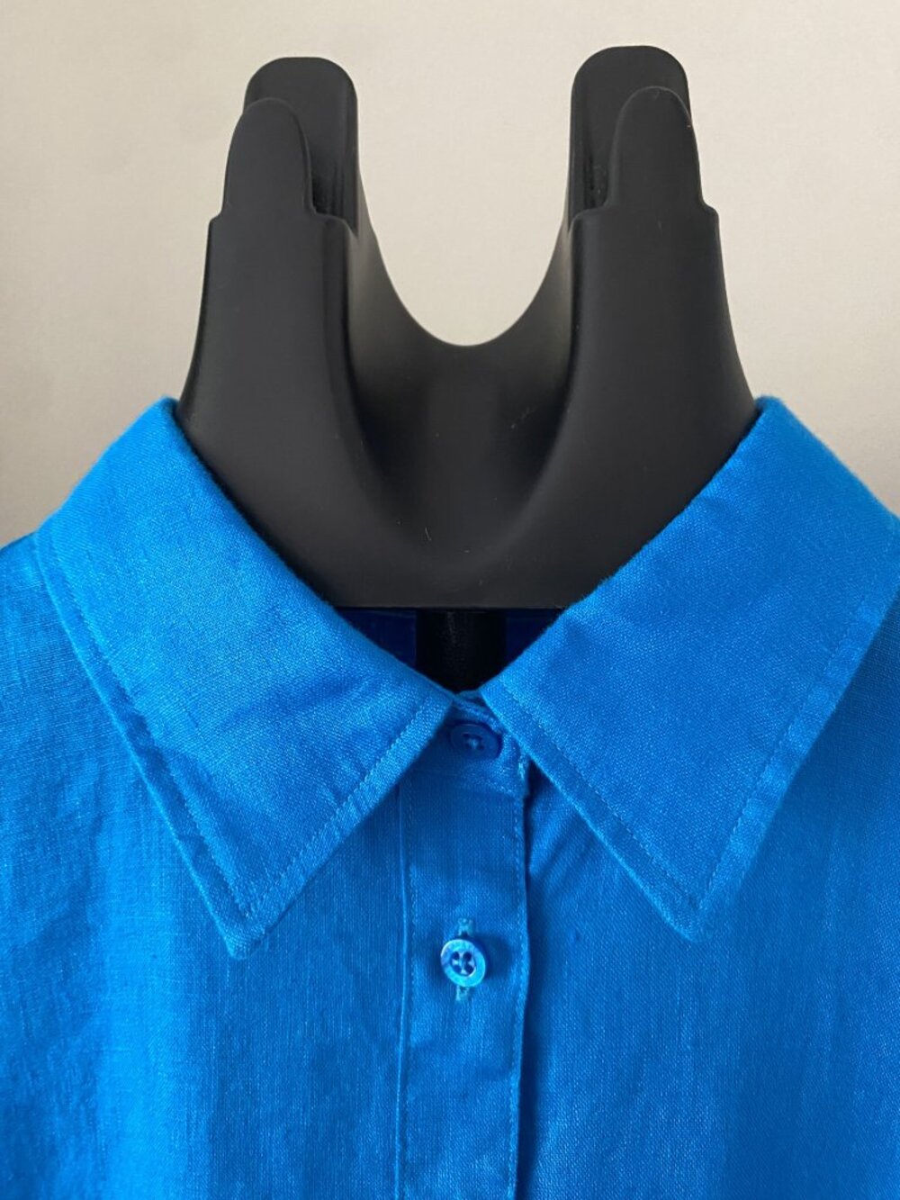 LAUREN by Ralph Lauren Short-Sleeved Linen Button-Up Shirt